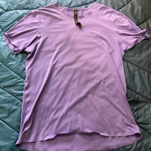 Lululemon fast and free Purple running shirt - Picture 1 of 5